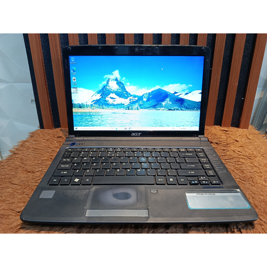 Laptop Acer Aspire 4736 Windows 10 home 64 bit  Processor Intel core 2 duo CPU 2.2ghz  Ram 3gb  Peny