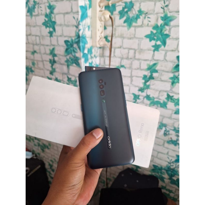 oppo reno 10x zoom Ram 8GB Internal 256GB HP Second Seken Bekas Fullset [murah] hp murah