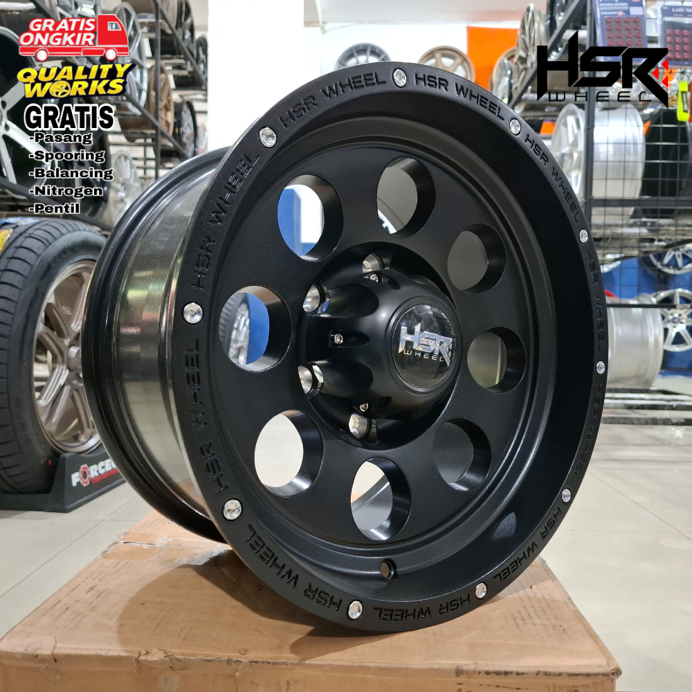 Velg Mobil Opal Blazer Ring 15 Velg Model Offroad HSR Wheel Duffy