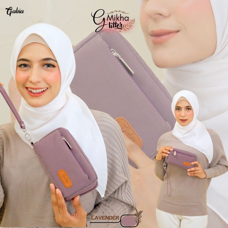 MIKHA WALLET BY GABIA / DOMPET MIKHA / POUCH MIKHA / DOMPET WANITA GABIA / MIKHA WALLET GABIA