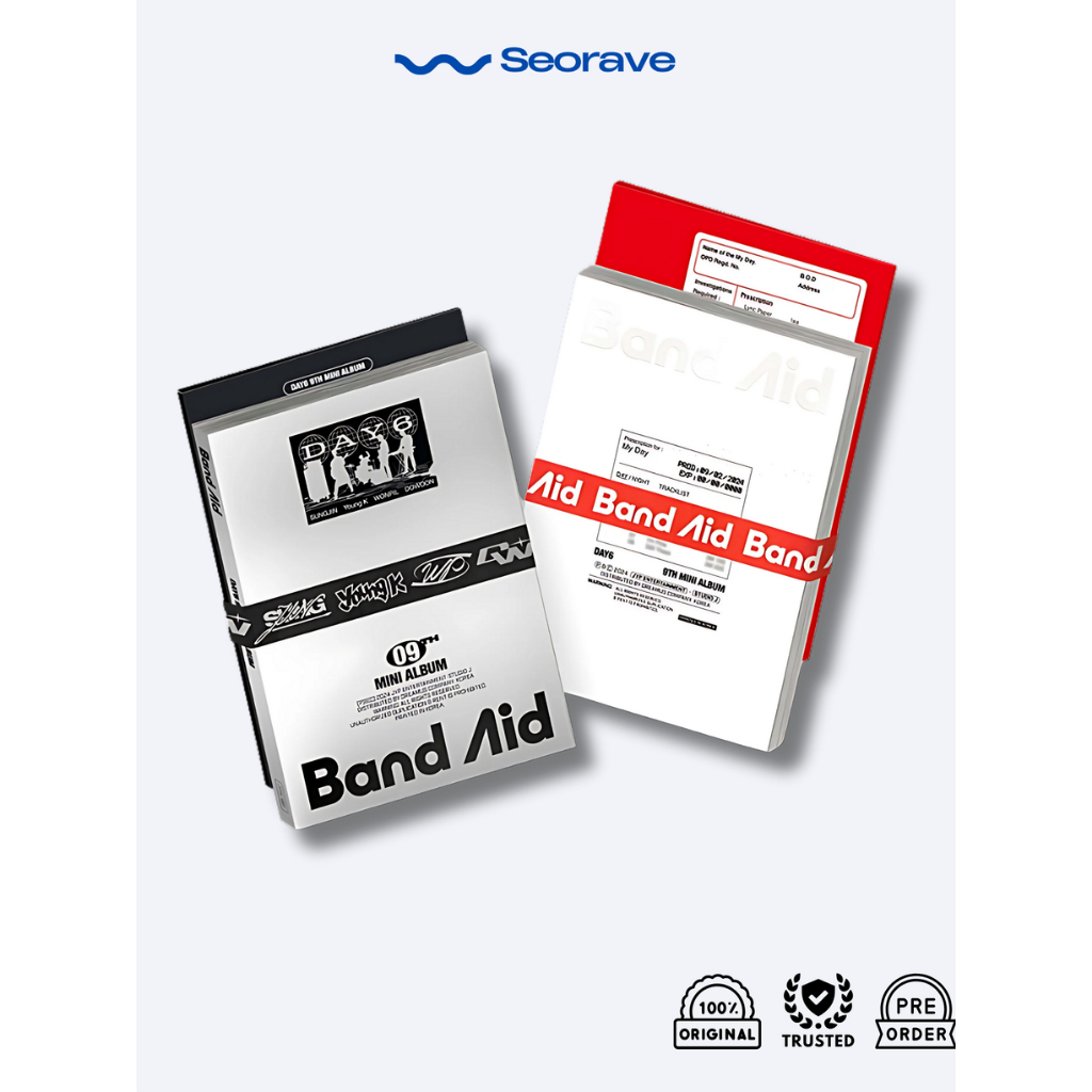 Day6 Album Band Aid (Photobook Ver)