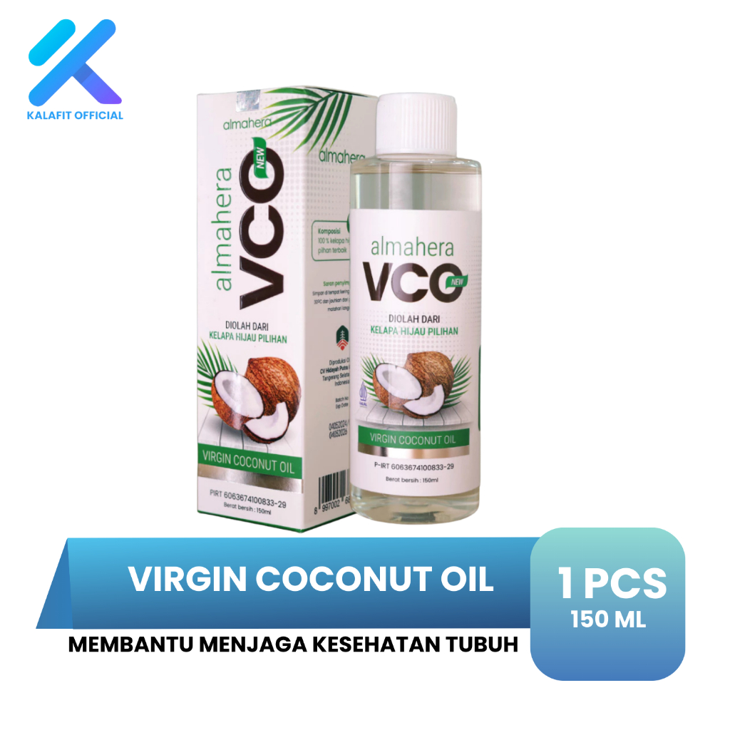 

VCO Almahera Minyak Virgin Coconut Oil Premium 150 Ml