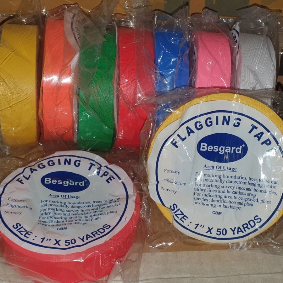 

Flagging Tape Pita Survey 50M Dekorasi Pesta Murah