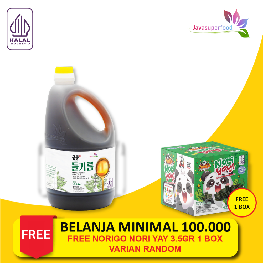 

MINYAK PERILA / PERILLA OIL 1.8 LITER JAVA SUPER FOOD