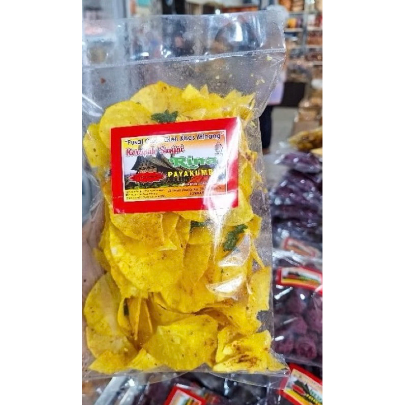 

kerupuk sanjai bumbu kuning