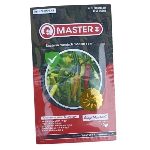 Benih Cabe MASTER isi 10g