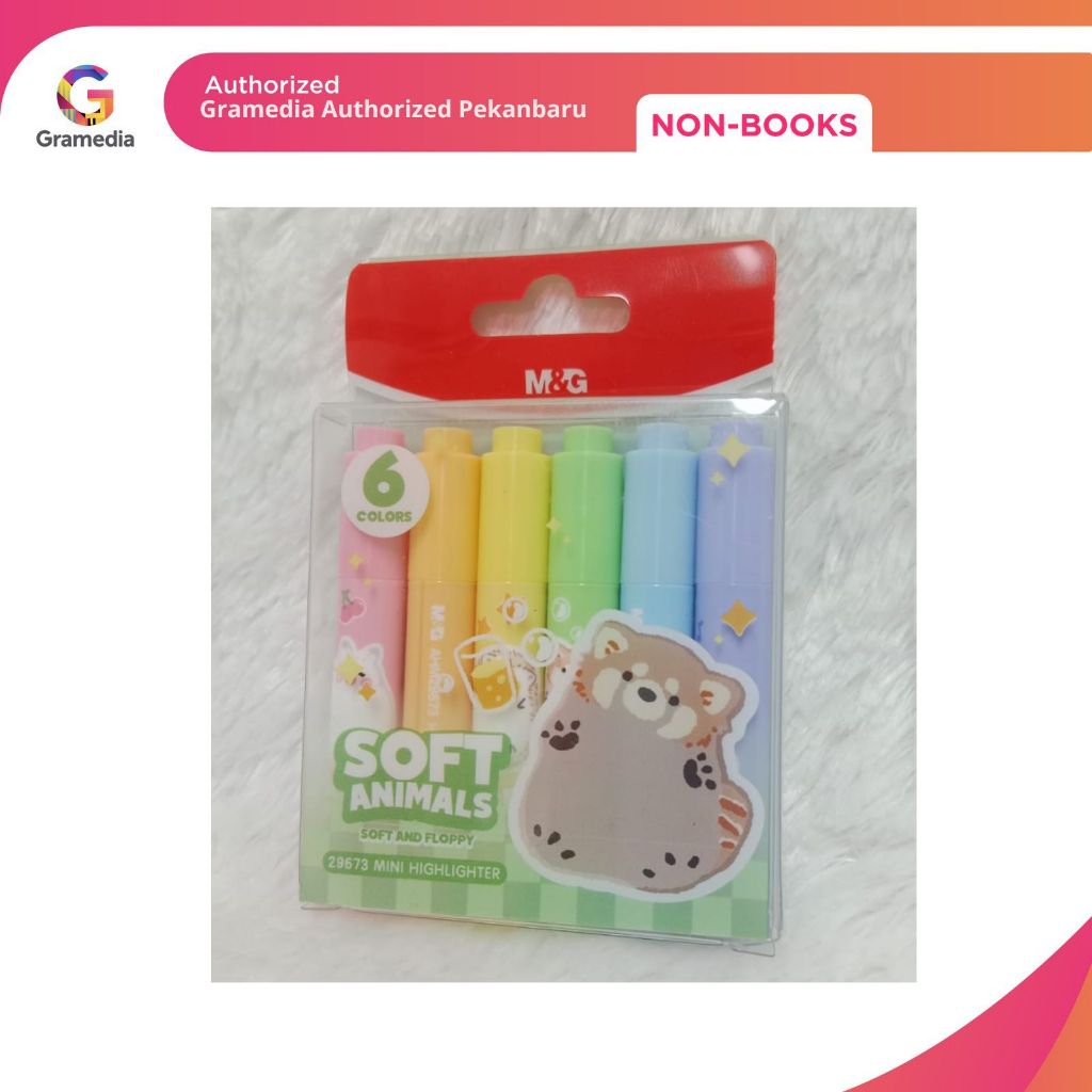 

Gramedia Pekanbaru - M&G SOFT ANIMALS MINI HIGHLIGHTER AHM29673060111H