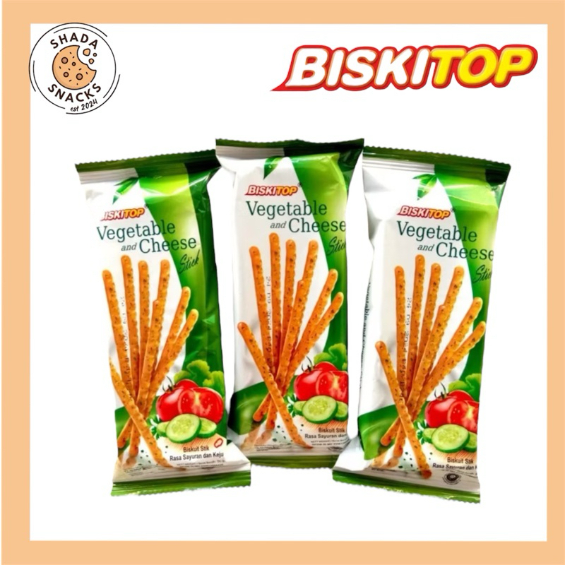 

Biskitop Vegetable and Cheese Stick | Biskuit Stik | Jajan Murah | Ecer