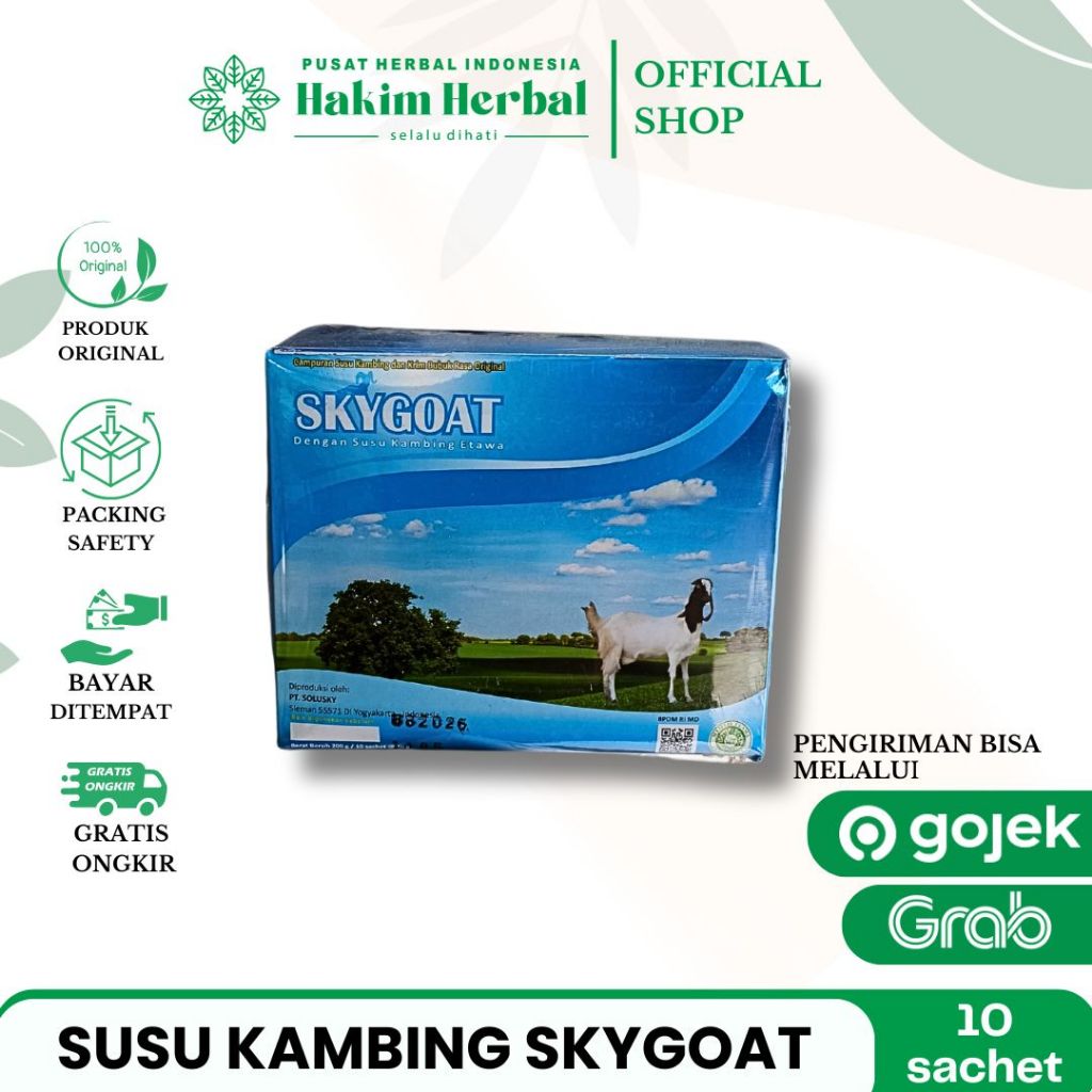 

Susu Kambing Etawa Skygoat Original 200 g area Tegal Brebes Pemalang Slawi