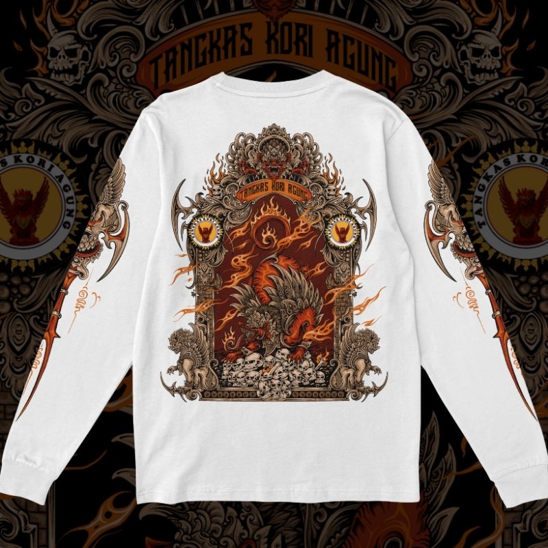 BAJU KAOS TANGKAS KORI AGUNG III || baju kaos art