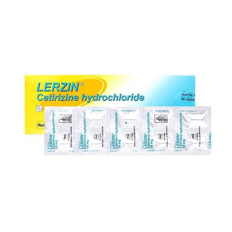 LERZIN TABLET ANTI GATAL 1 STRIP 10 TABLET