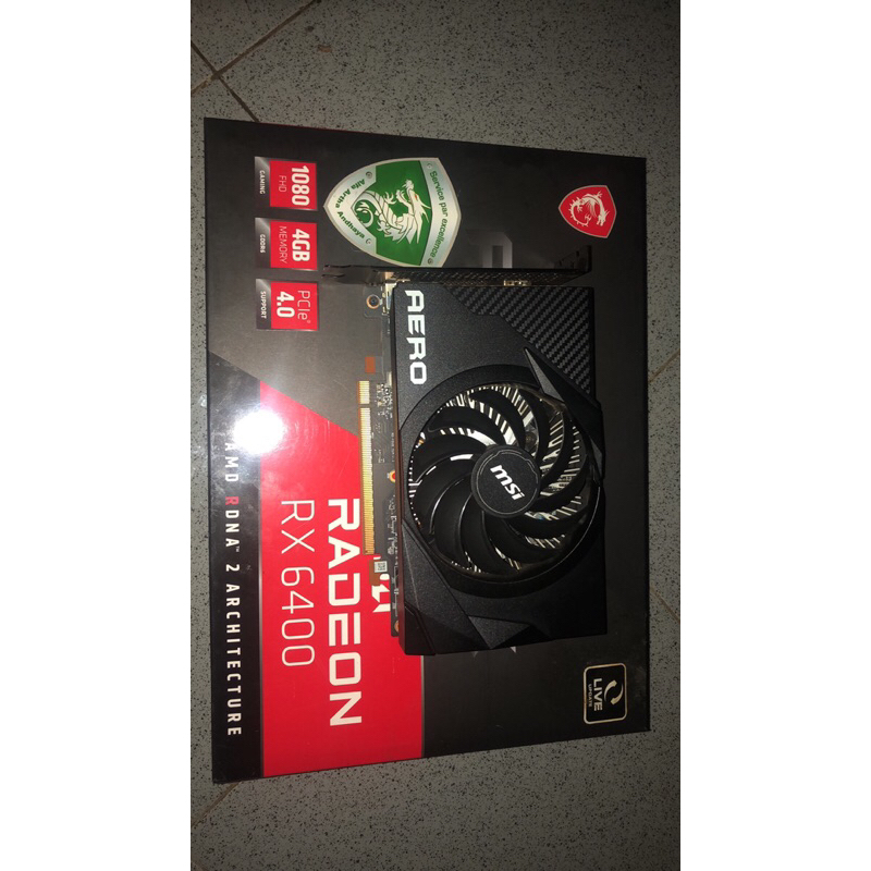 VGA MSI AERO ITX RADEON RX6400