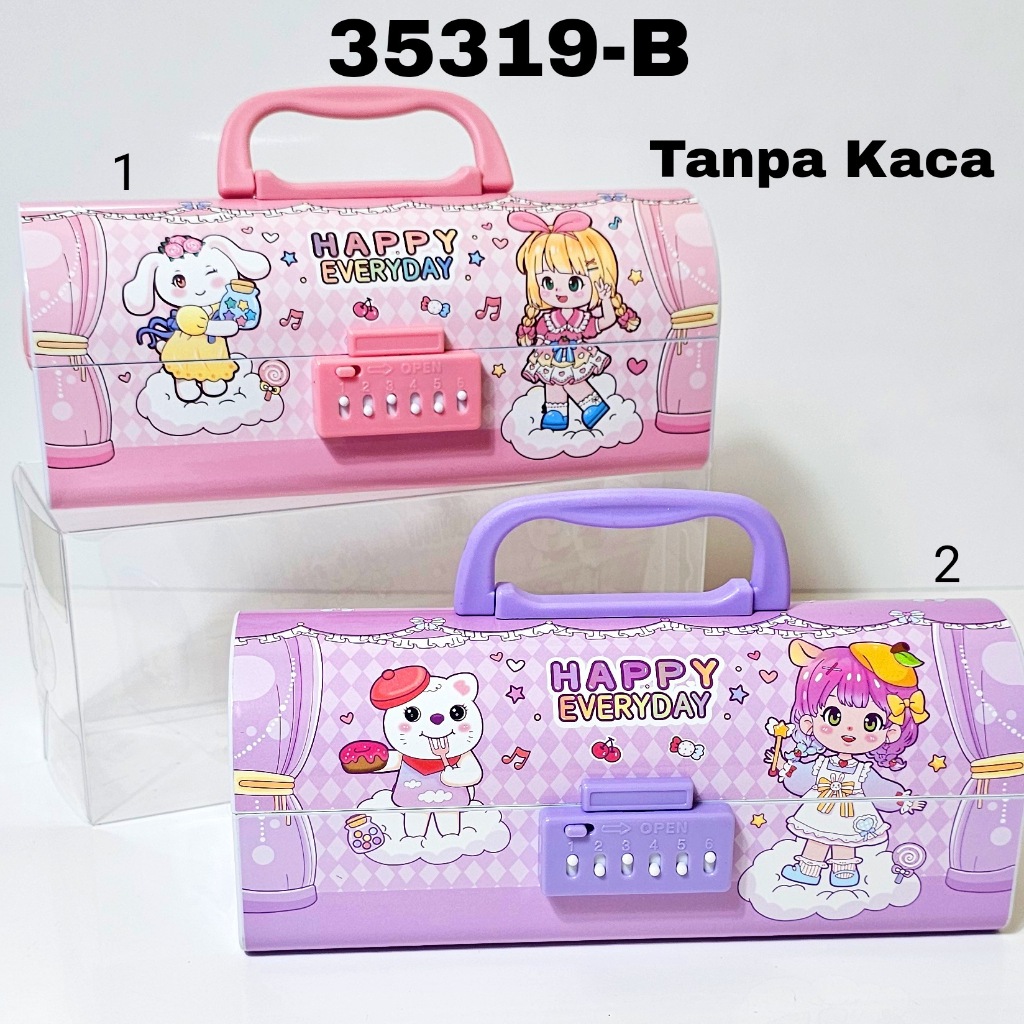 

SOS Kotak Pensil Plastik Kode KAX300/35319/Tempat Pensil/Tepak/Pensil Case