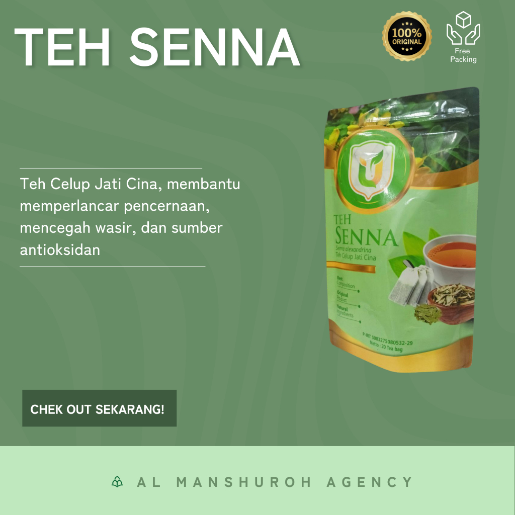 USYBAH TEH SENNA - Teh Jati Cina