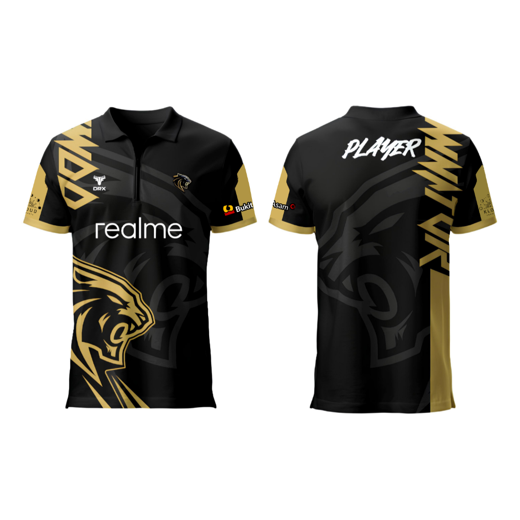 DRX Wear Jersey Dominator Team Official NFC Black