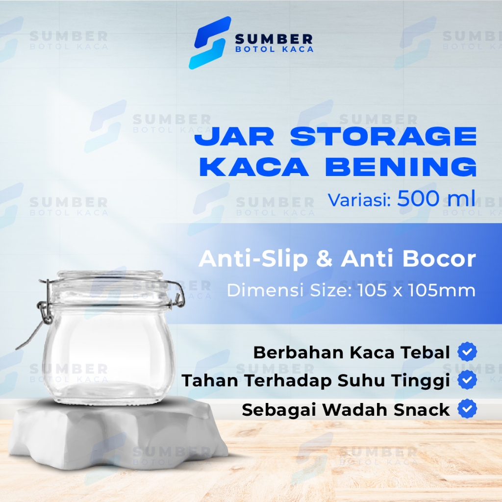 Hermetico Jar 500ml / Jar Kait
