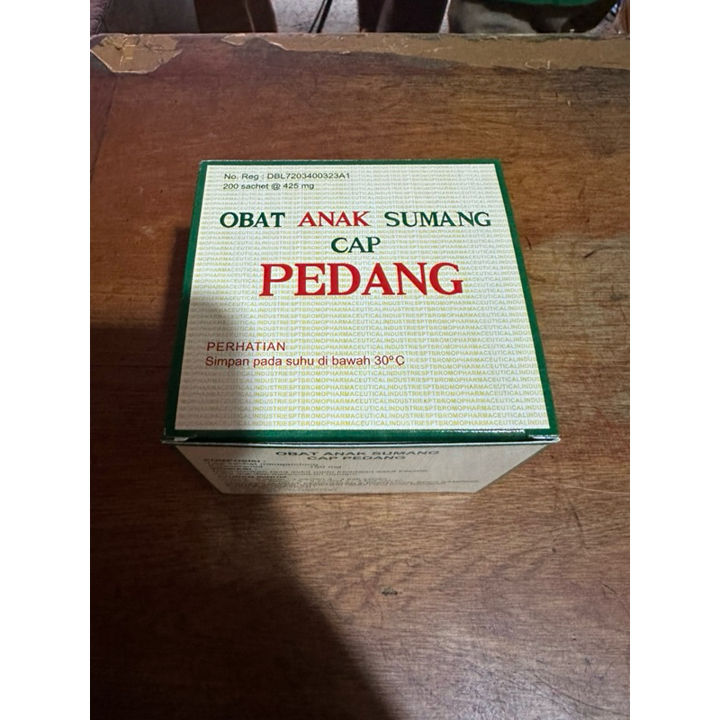 Obat anak Sumang cap pedang