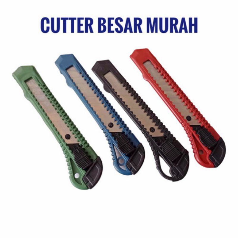 

CUTTER PISAU KATER BESAR PISO CUTER PEMOTONG TAJAM MURAH