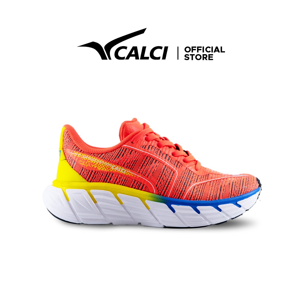 CALCI Sepatu Lari / Running Shoes Audacity Aire - Narjan/Yellow