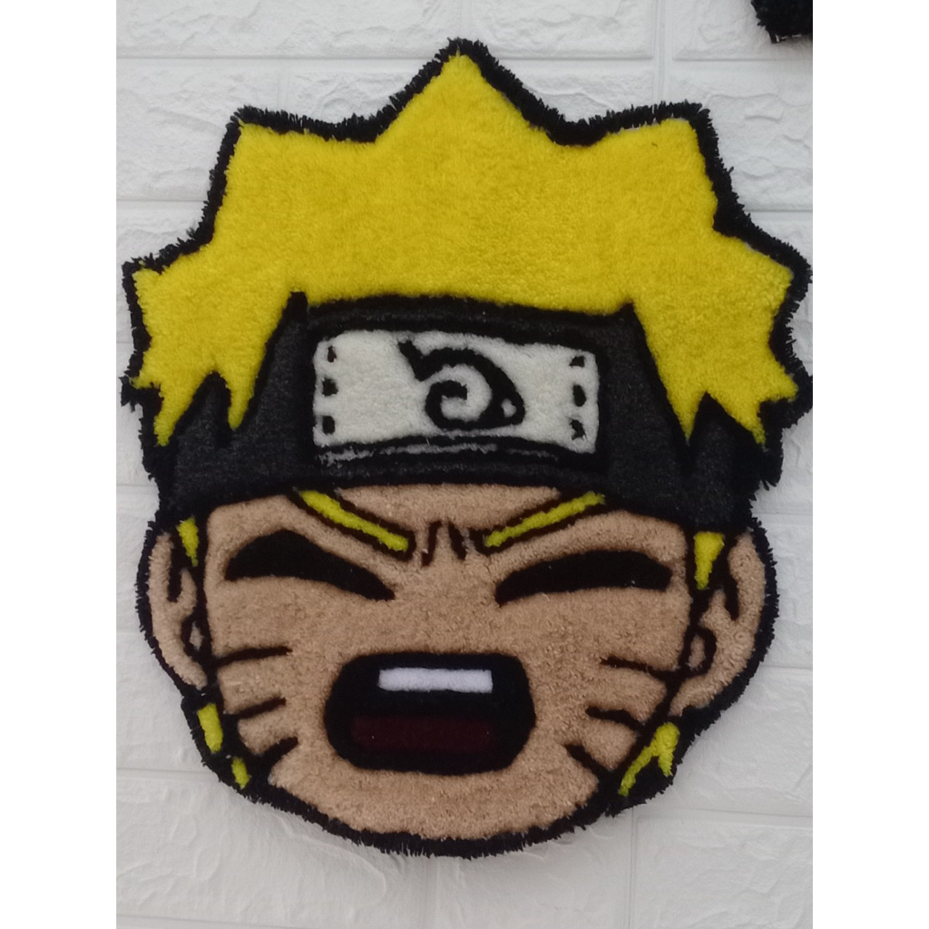 karpet hiasan dinding karakter naruto