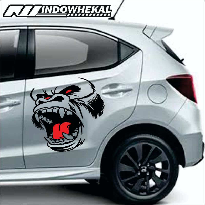STIKER CUTTING MOBIL KINGKONG KEREN