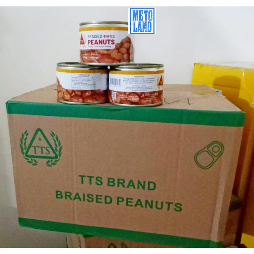 

DUS Peanut Braised TTS 170g KARTONAN Tiongkok Kacang Tanah Dalam Kaleng 170 gr Vegan Vegetarian