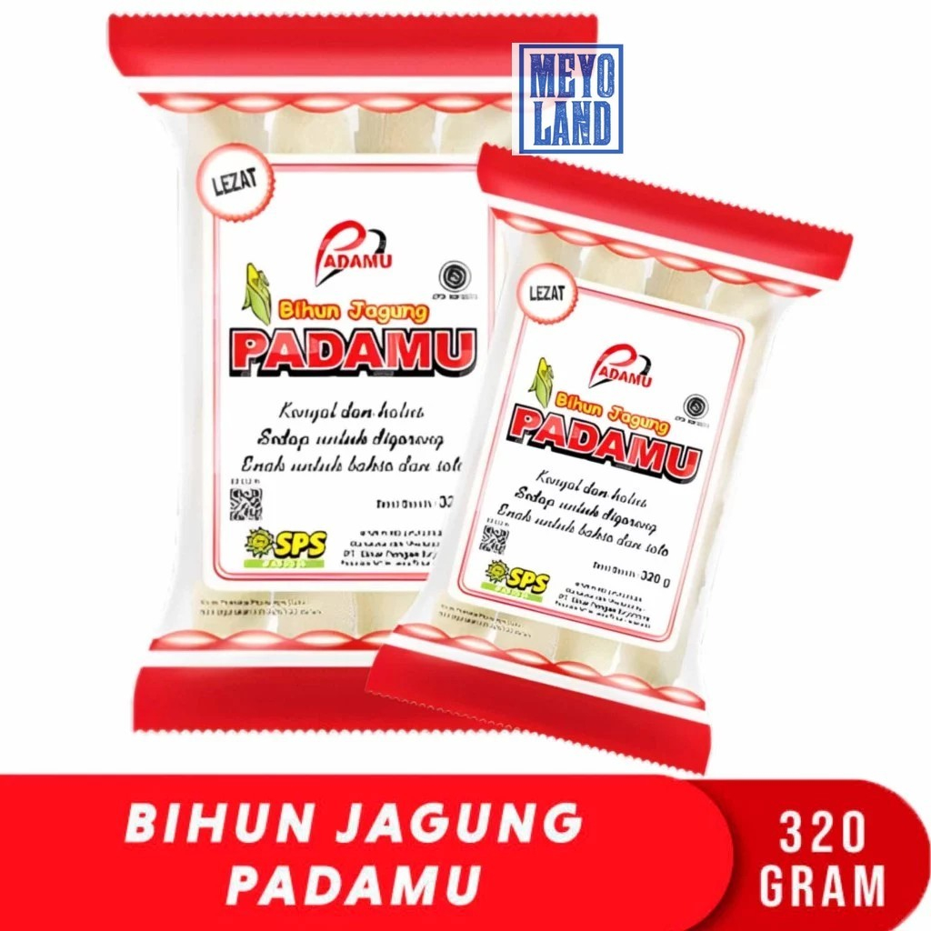 

Bihun Jagung Padamu Mie Merah 320 Gram Isi 4 keping Bihun Kenyal dan Halus