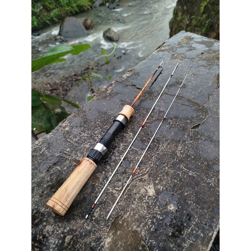 JORAN WADER Spinning - joran wader udang lentur 120cm