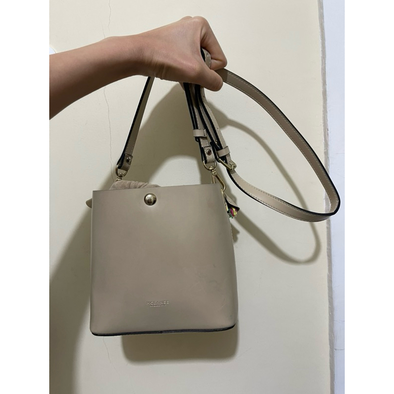 READY MCLANEE RUDY SHOULDER AND CROSS BAG TAS MCLANEE KOREA BEIGE MCLANEE LAPIS SHOULDER BAG