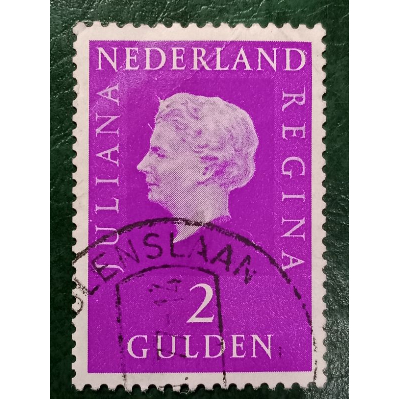 

Prangko Nederland 2 Gulden Juliana Tahun 1969-1972 USED
