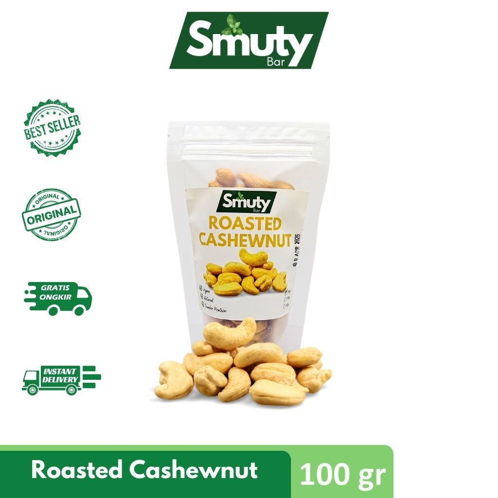 

SmutyBar - Kacang Mede Panggang / Roasted Cashewnut 100gr