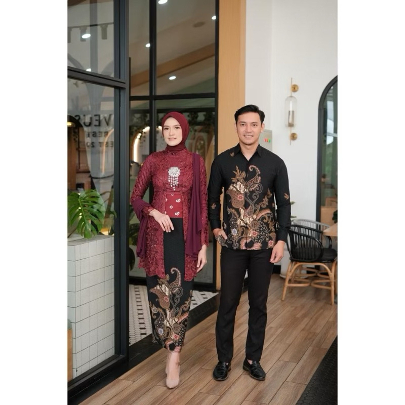 PL SET KEBAYA SIZE L DAN KEMEJA SIZE XL AKITA.ID (AKT.Shoop)