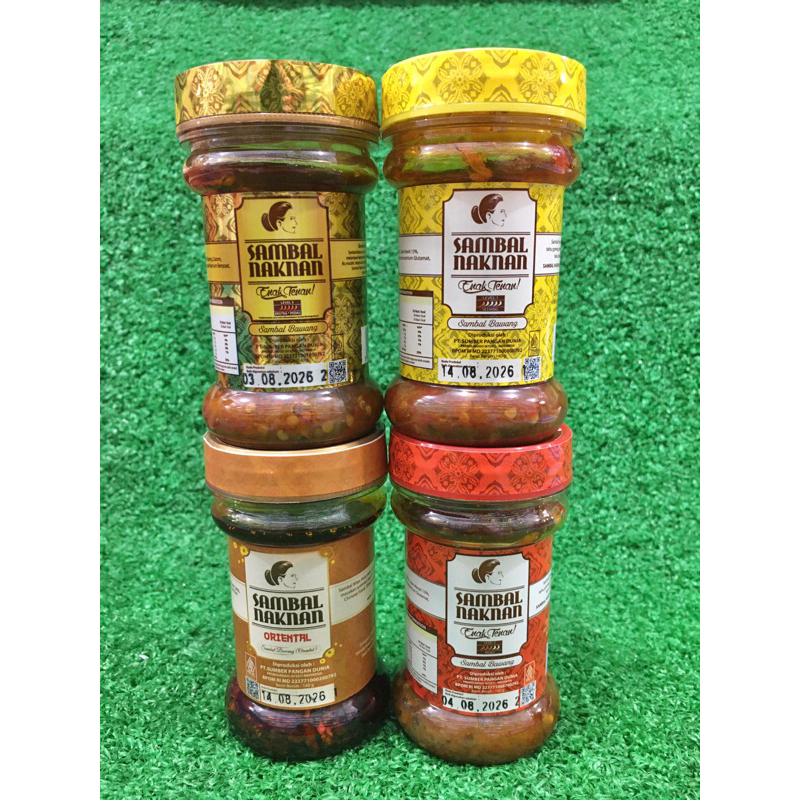 

Sambal Naknan Sambal Bawang Onion Chili Sauce Lokal HALAL