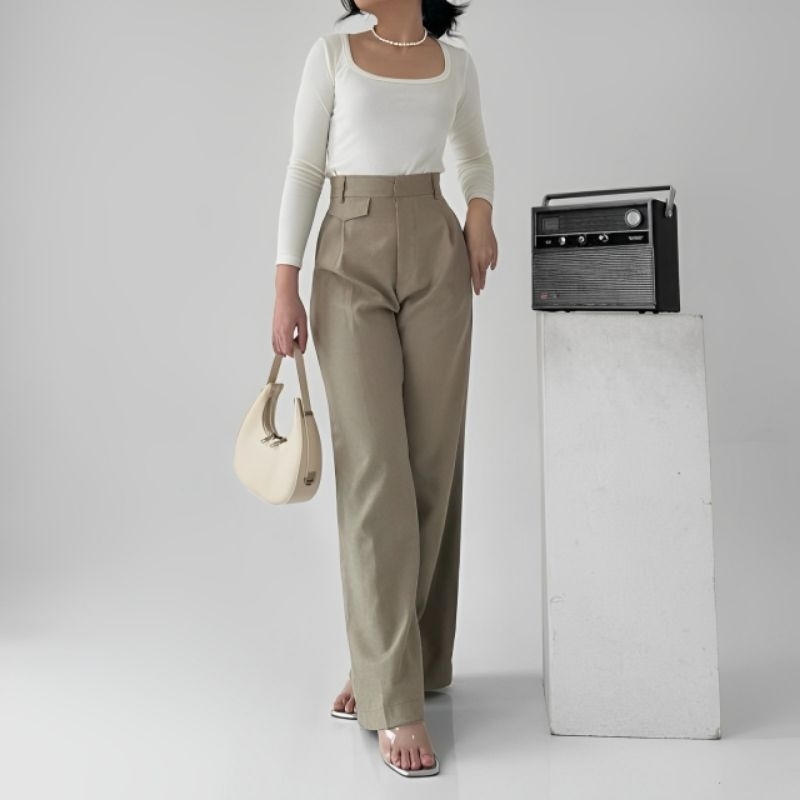Celana Oro - Oro Pants Viral - Kulot Oro Highwaist