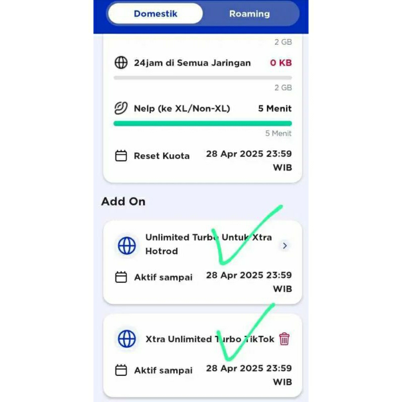 Kartu Perdana XL 300GB Unlimited Turbo Hotrod