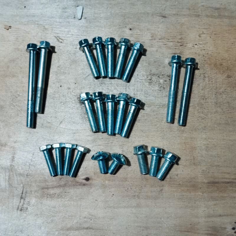 baut blok cover cvt Yamaha Mio lama smile Spotify soul karbu full set harga