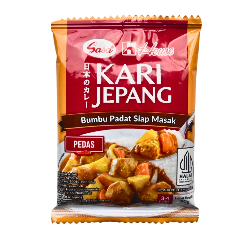 

Spicy Curry Powder Sasa / Bumbu Kari Pedas Sasa - 40 Gram