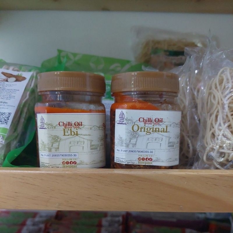 

Resep tua Minyak Cabai Chilli Oil Szechuan Original dan Ebi 200gr