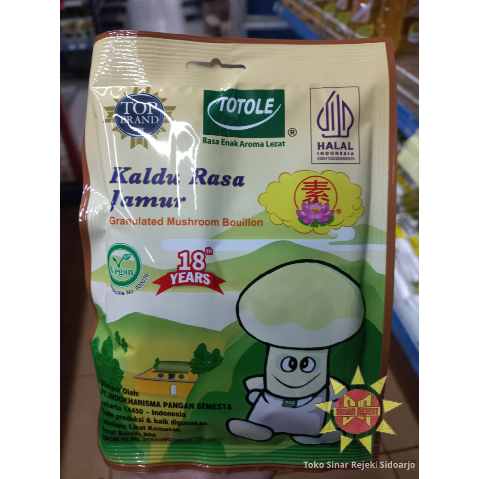 

Totole Kaldu Jamur 80 gram