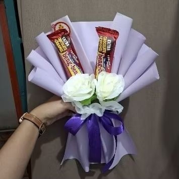 

(Bouquet Wisuda) Bouquet Snack W&N Bouquet Coklat bengbeng Bisa Request Warna