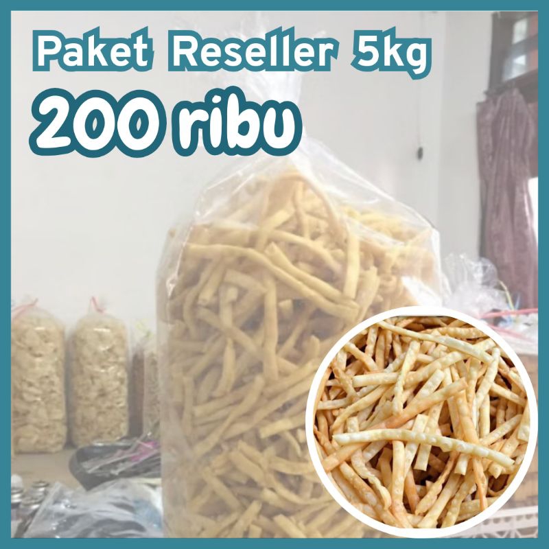 

Paket Reseller White Label Keripik Stik Bawang Gurih Gluten Free Non MSG
