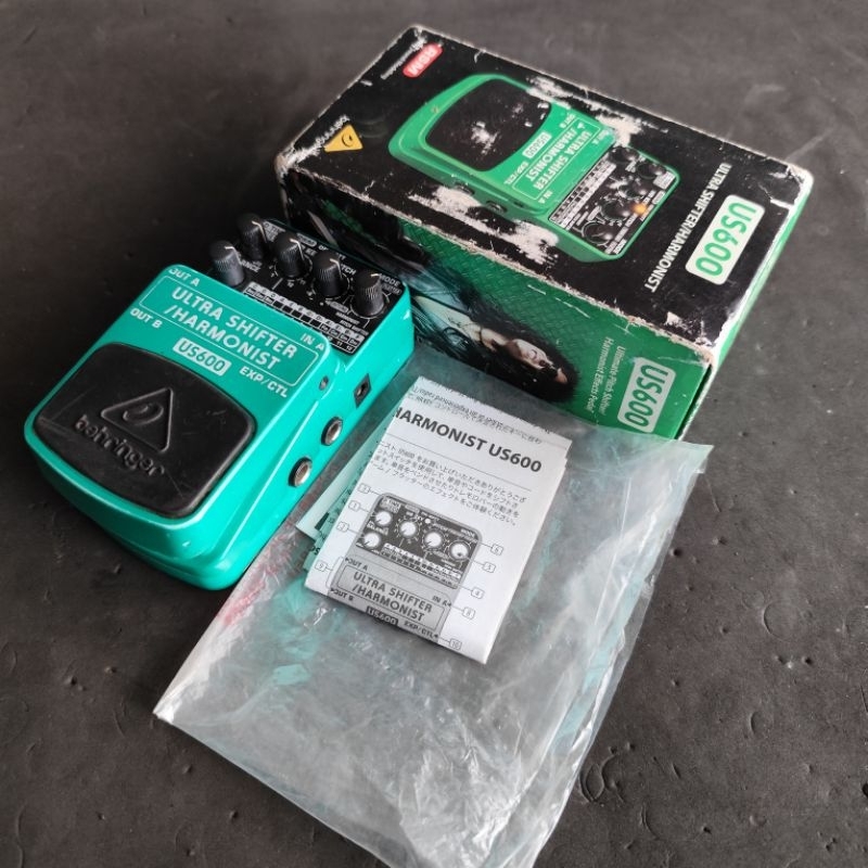 Behringer US 600 Ultra Sifter / Harmonist, Efek Gitar, Bass, Suling, not Boss PS 5, Pitch sifter