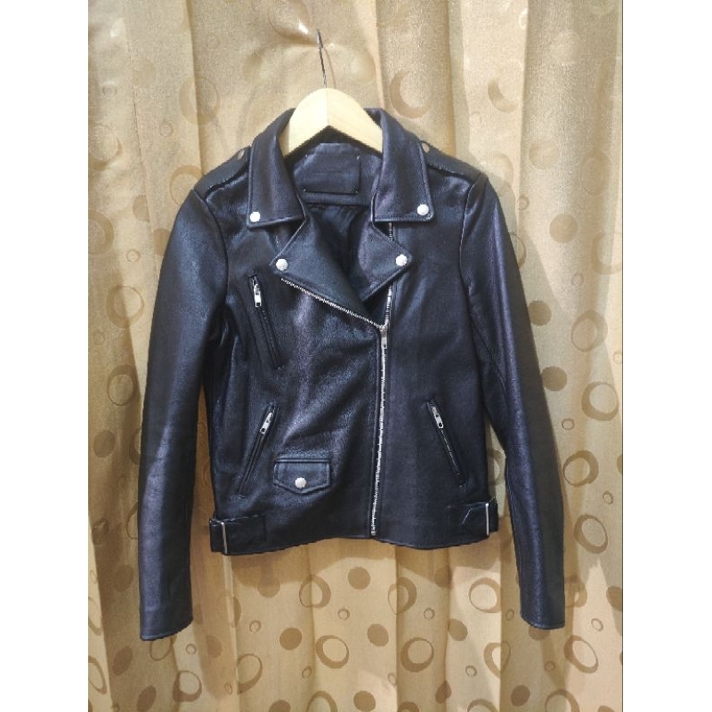 Vivastudio Leather Jacket, Jaket Kulit Ramones Like New