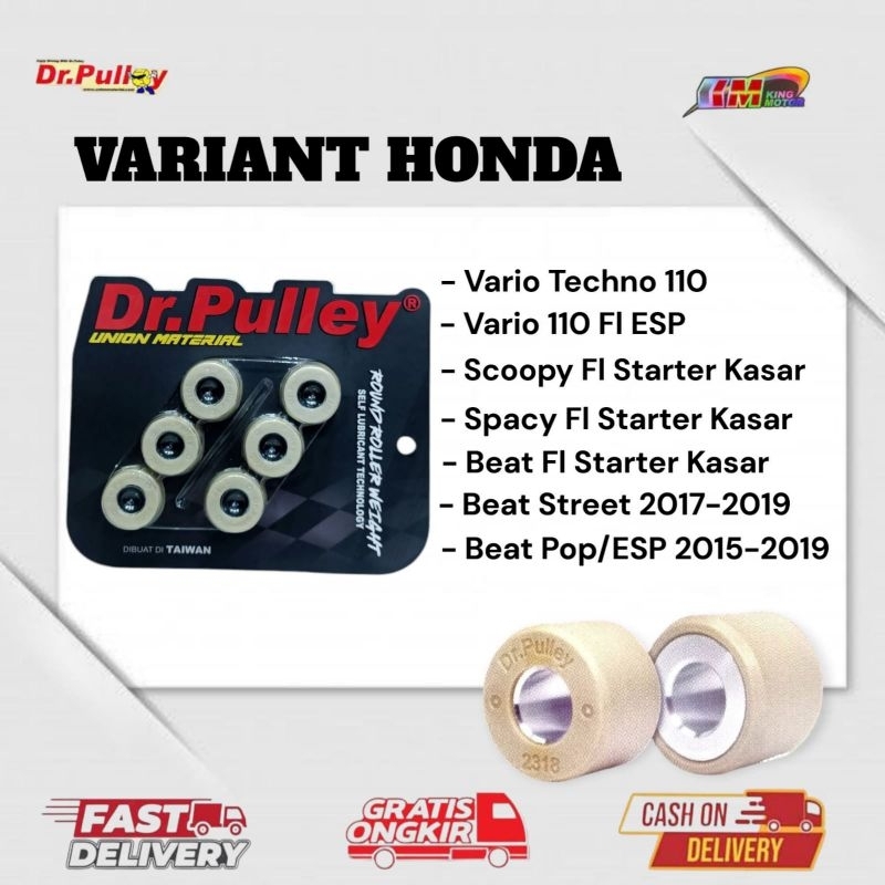 Dr.Pulley Roller Vario 110 Beat Fi Roller Racing Vario 110 Beat Fi Beat Esp Scoopy Fi Spacy Fi Dr Pu