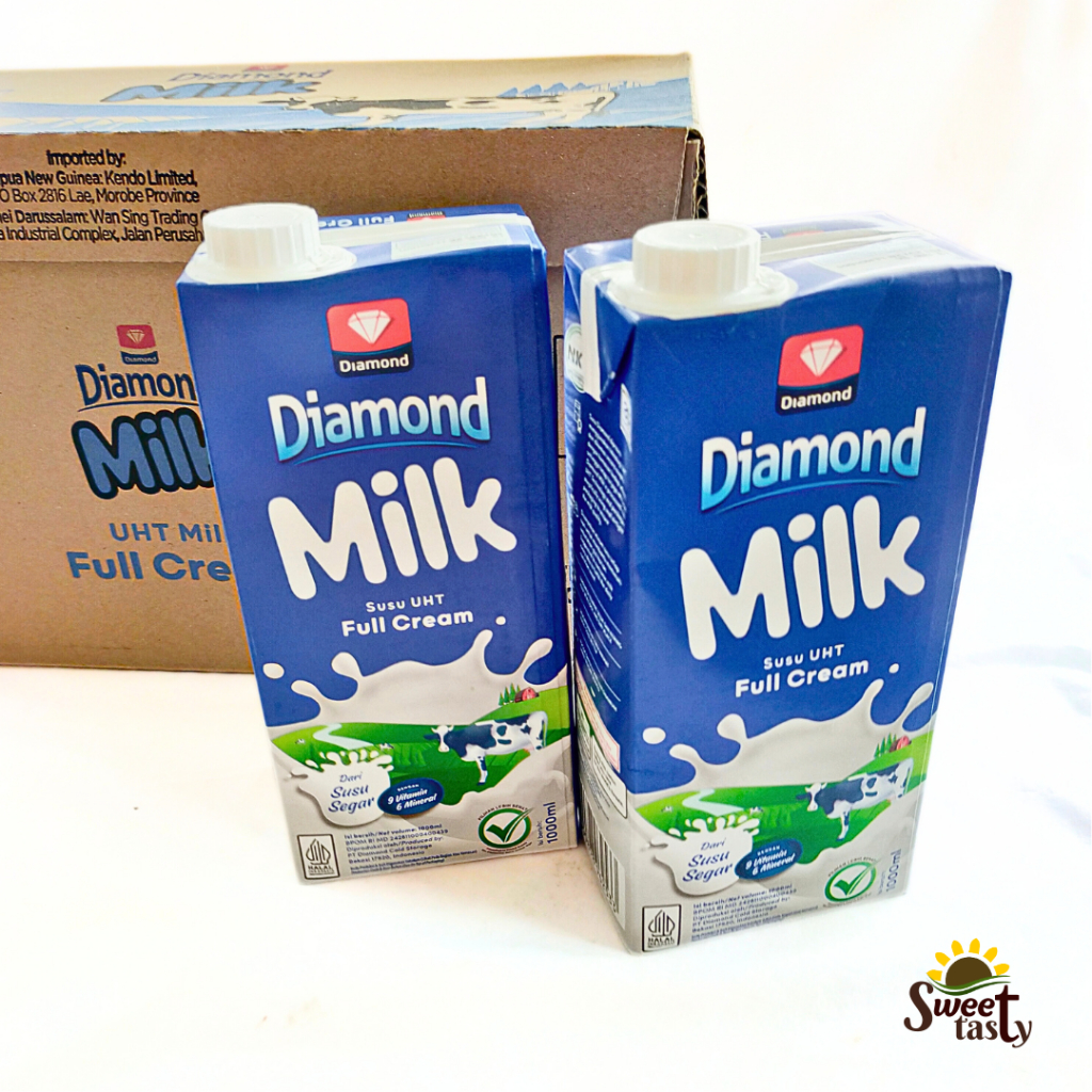

Susu Diamond UHT Full Cream 1000ml /1 liter