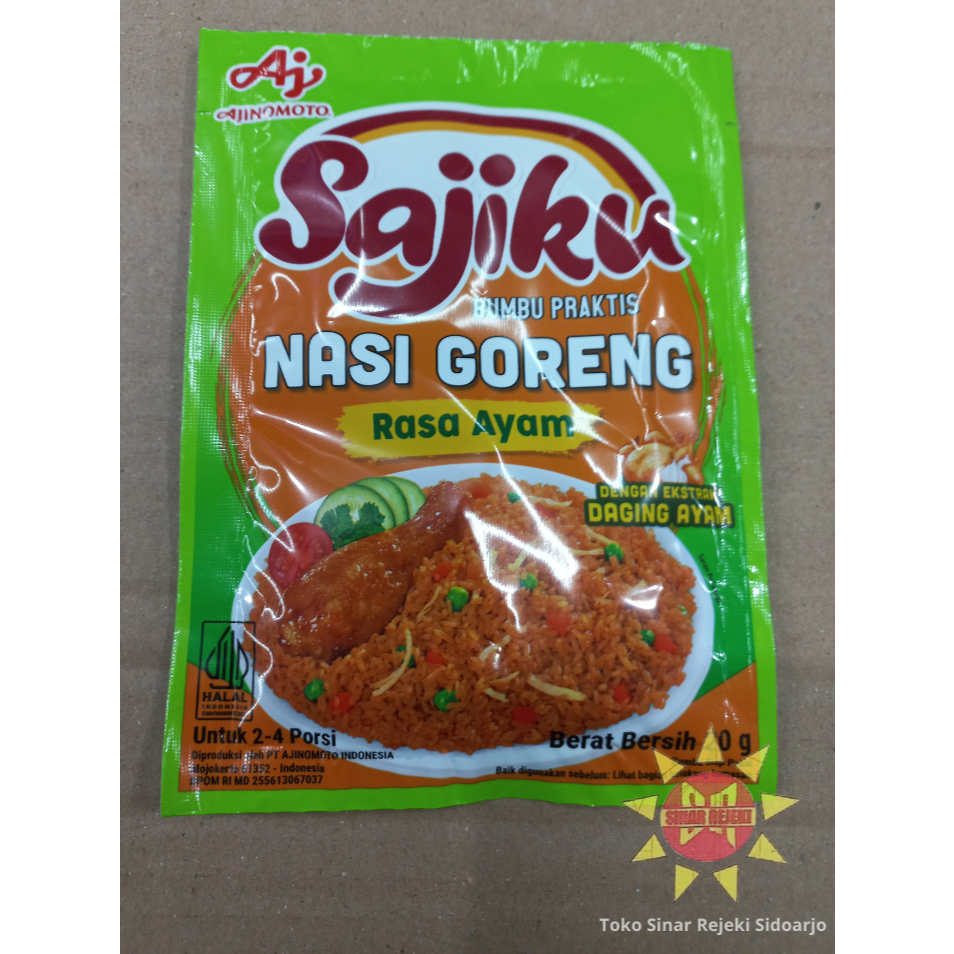 

Sajiku Bumbu Praktis Nasi Goreng Rasa Ayam 20 gram