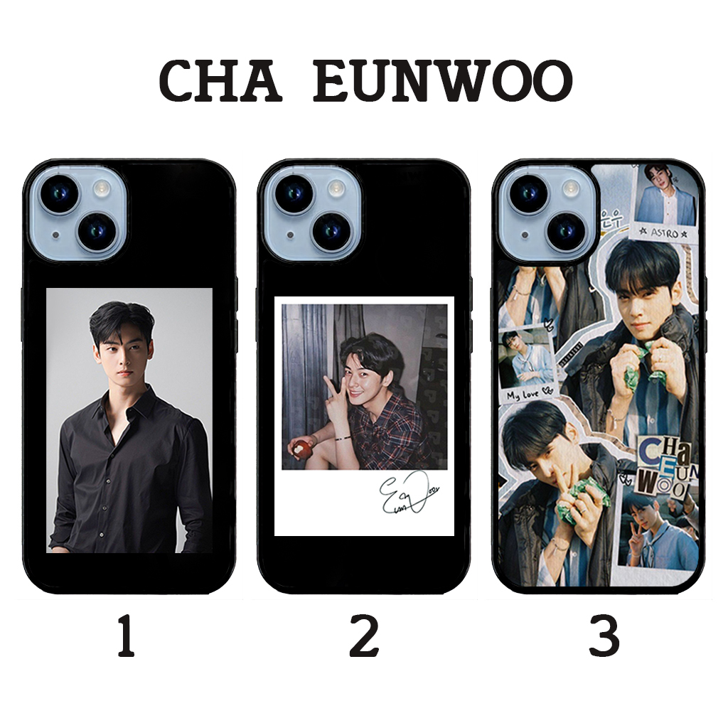 CaseKu, Cha Eunwoo - Softcase Glossy (BERGARANSI) Iphone samsung xiaomi redmi oppo vivo realme (Case