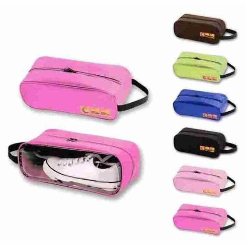 tas sepatu travel pouch mudik waterproof
