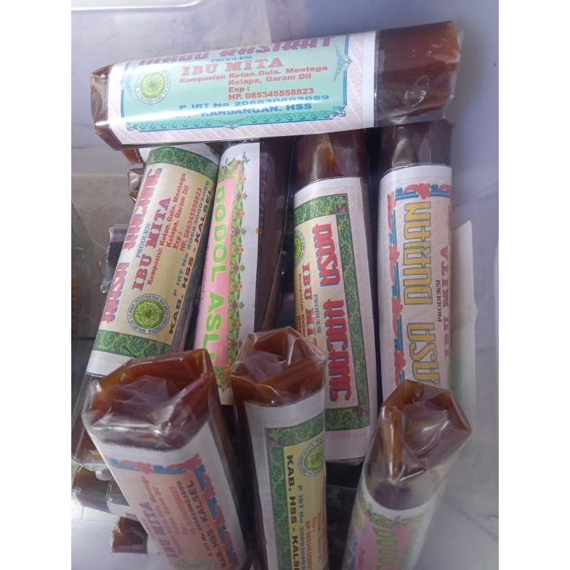

Dodol Gulung Panjang Ibu Mita Kandangan