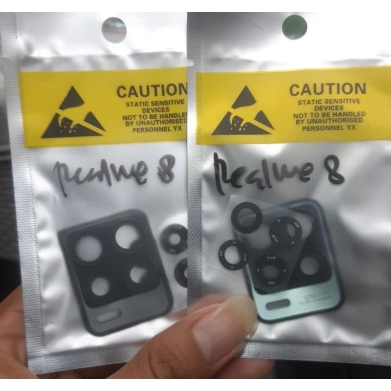 REALME 8 RING KAMERA KACA LENSA PLUS RING LENSA CAMERA BELAKANG PENUTUP KAMERA FULLSET RELMI 8